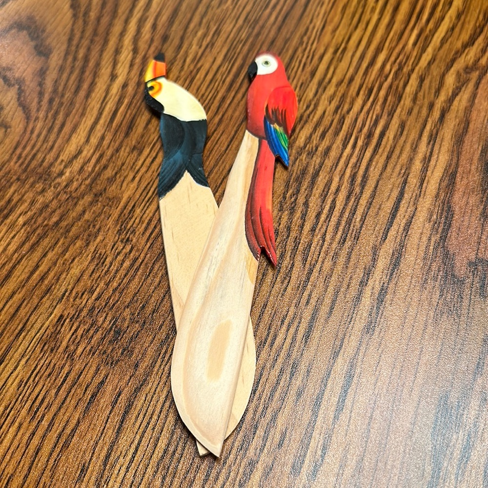 Hand painted Brazilian Letter Openers